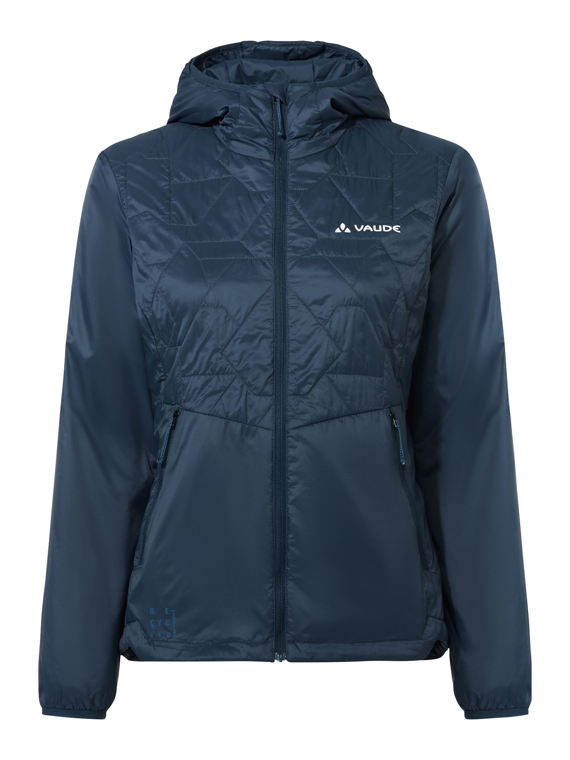 VAUDE Outdoorjas ' Freney  VI ' in Blauw: voorkant
