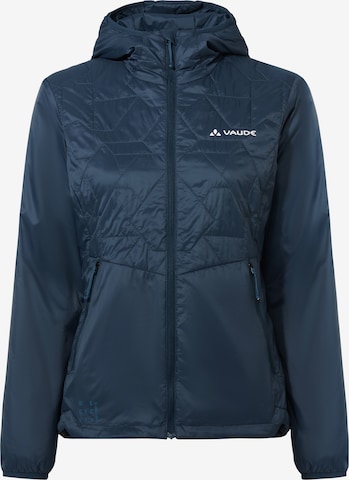 VAUDE Outdoorjas ' Freney VI ' in Blauw: voorkant