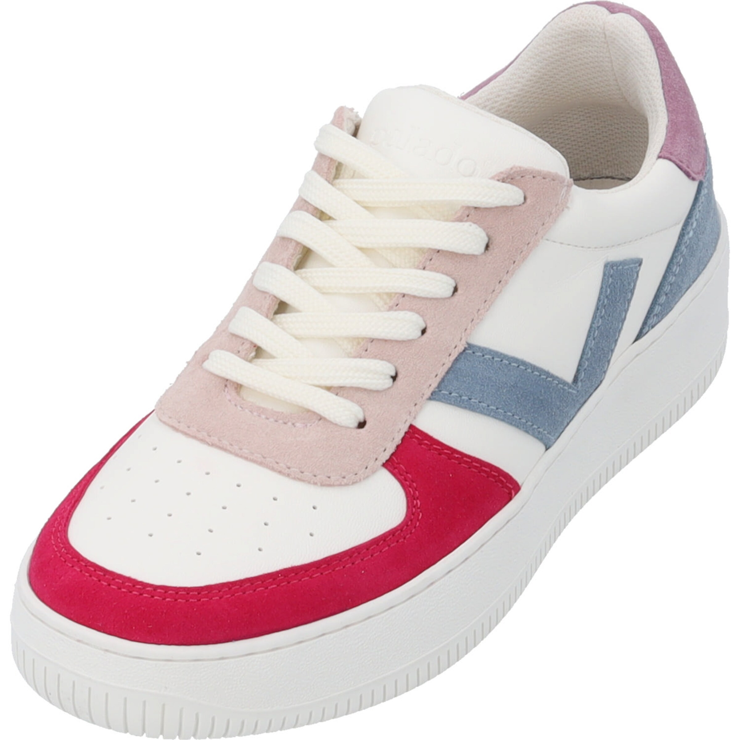 Palado Platform trainers 'Domian' in White: front