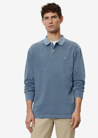 Marc O'Polo Shirt in Blauw: voorkant