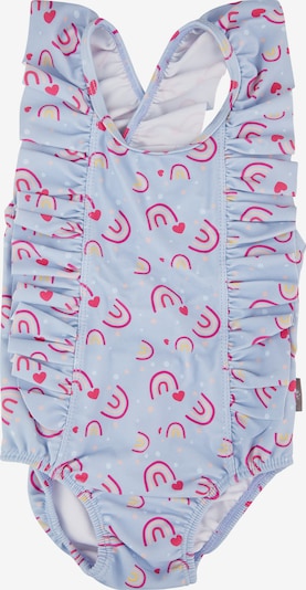 STERNTALER Badeanzug in 80 in hellblau / pink / rosa, Produktansicht