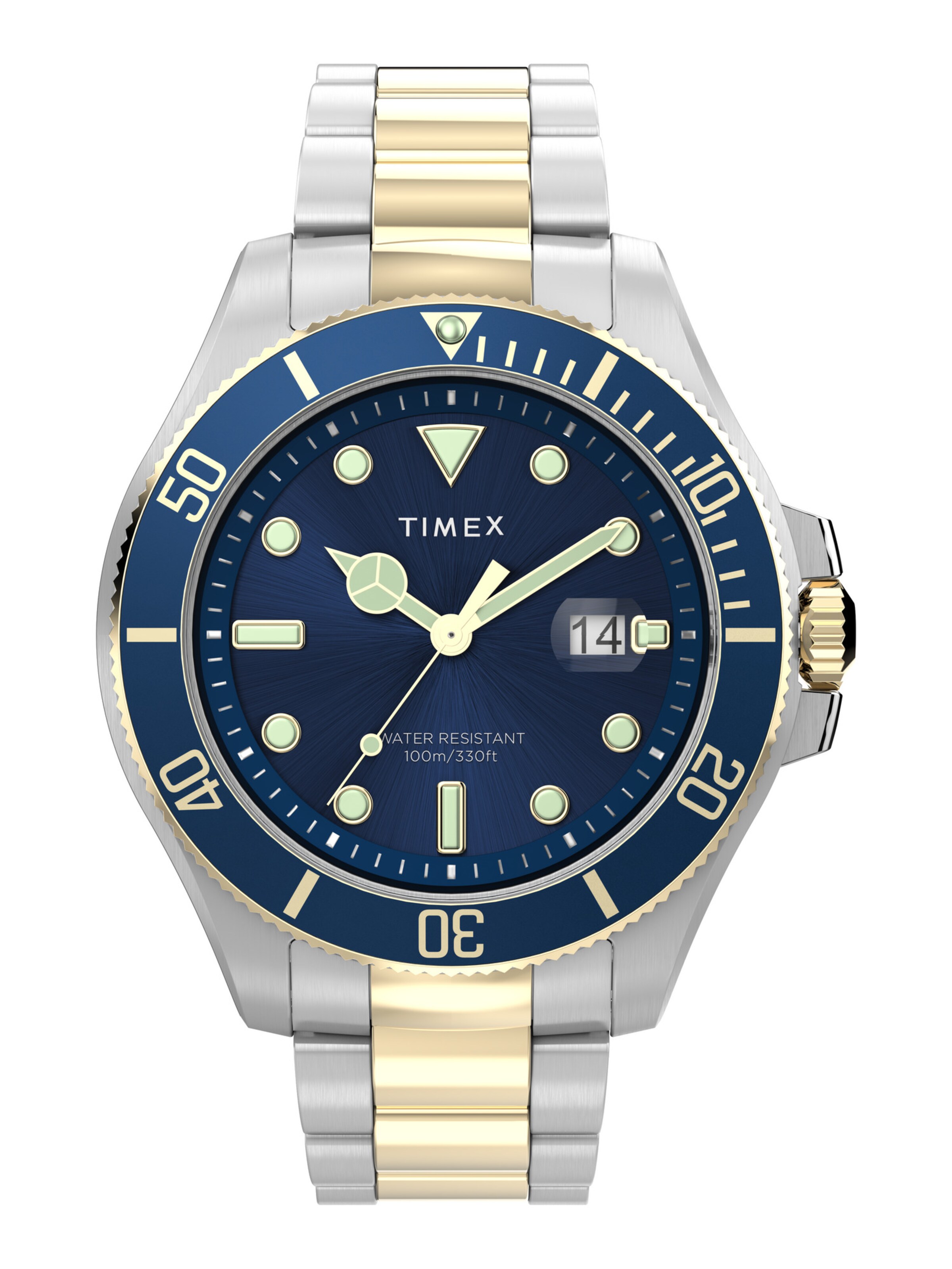 TIMEX Uhr 'Harborside Coast' in Silber: Vorderseite