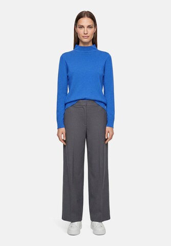 Betty Barclay Basic-Strickpullover mit Stehkragen in Blau