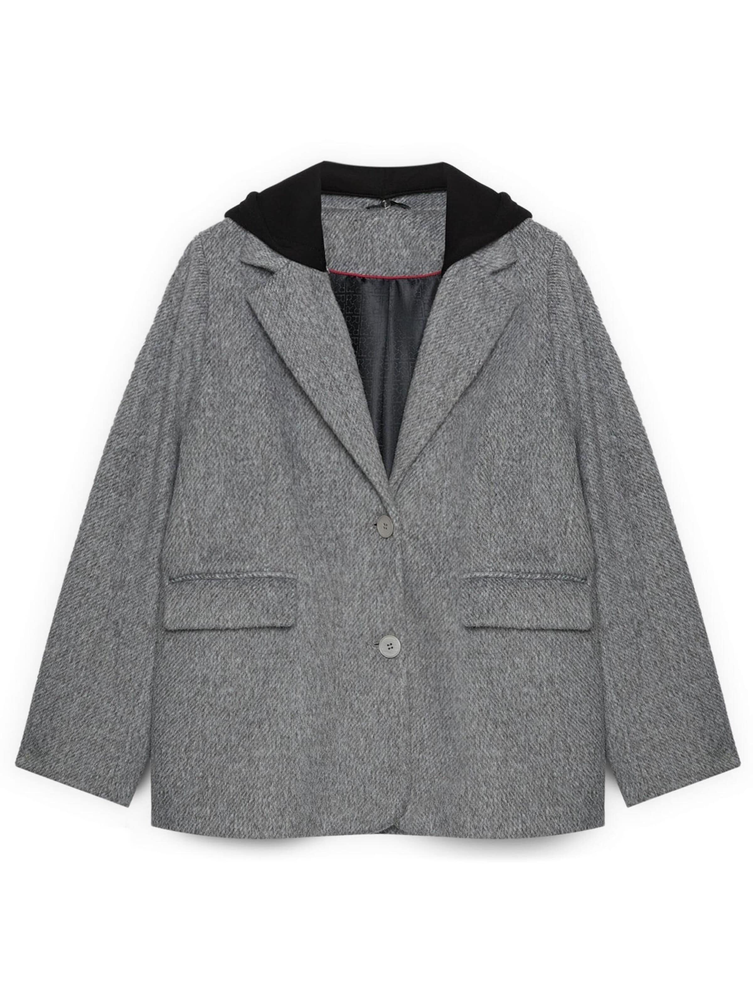Cappotto invernale di Fiorella Rubino in grigio: frontale