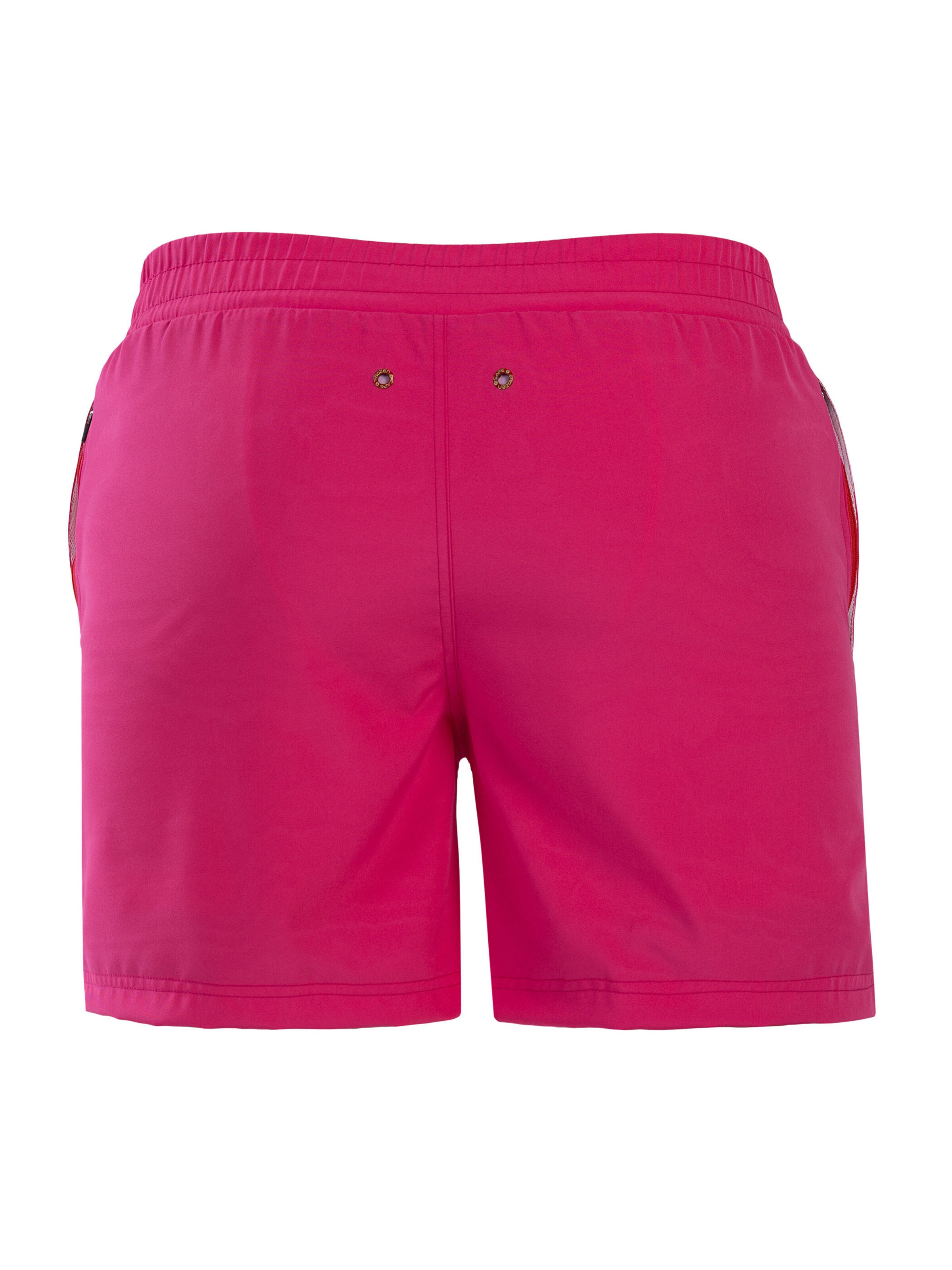 Frozen Cape Athletic Swim Trunks in Pink
