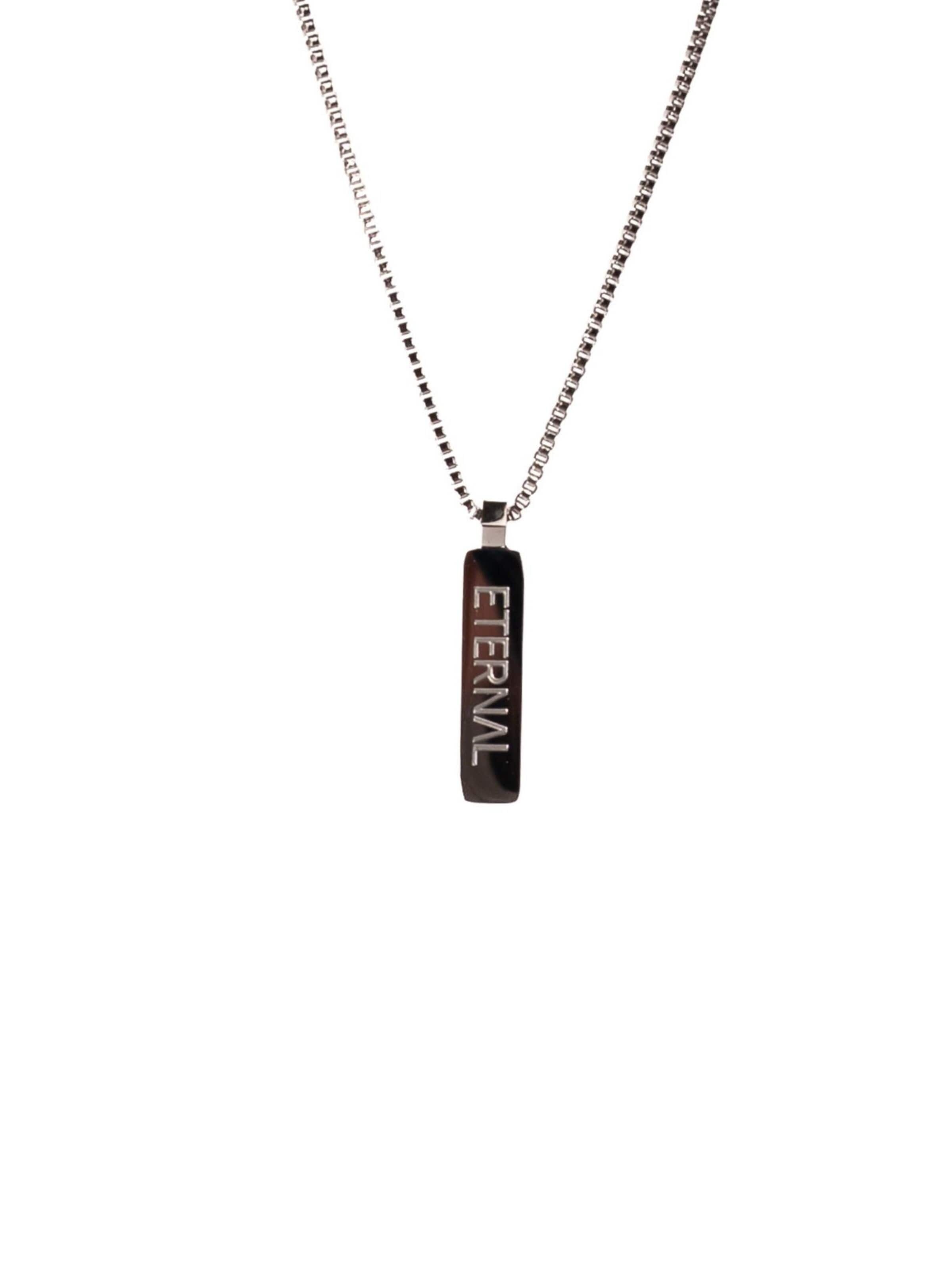 Eternal Necklace 'Box' in Silver