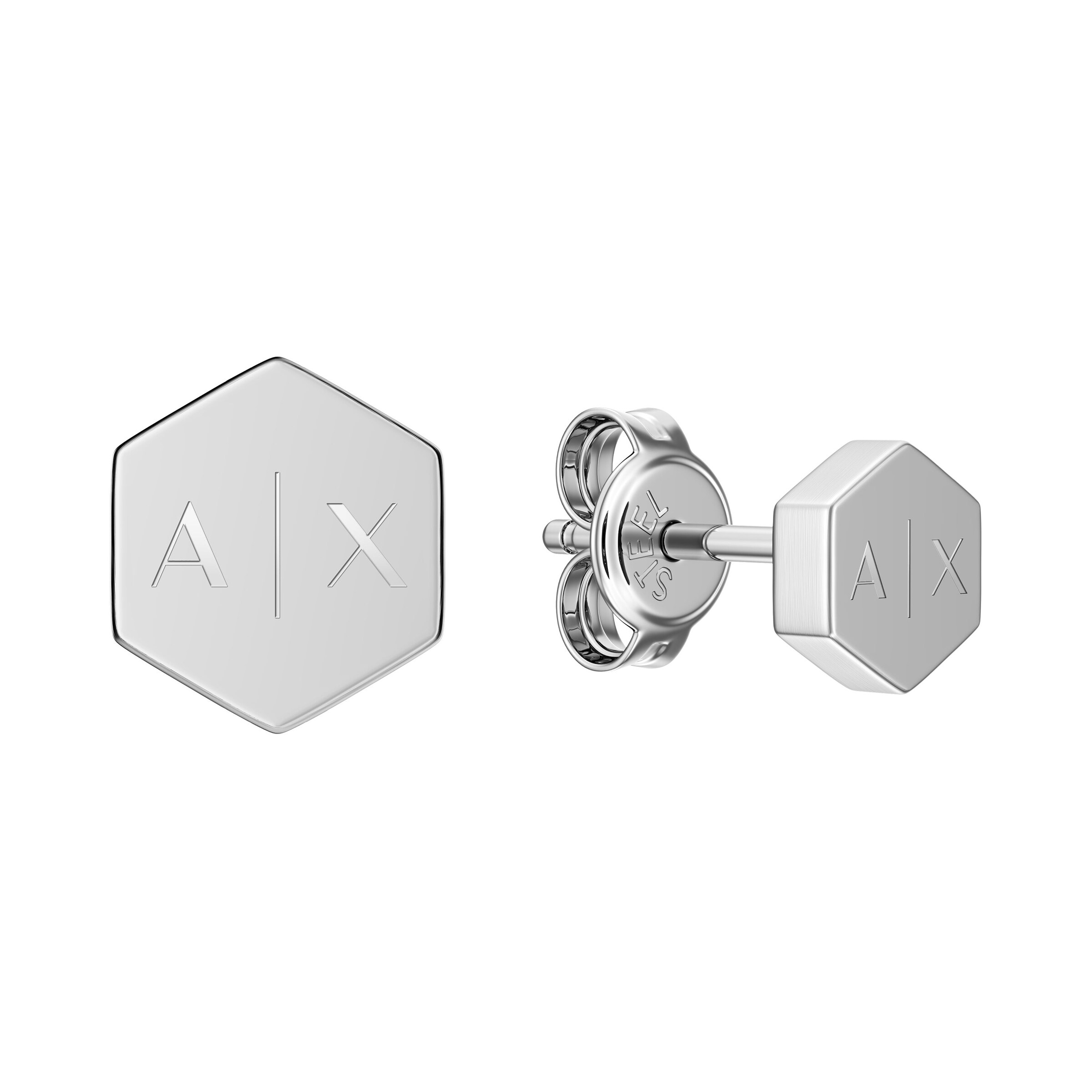 ARMANI EXCHANGE Ohrring in Silber: Vorderseite