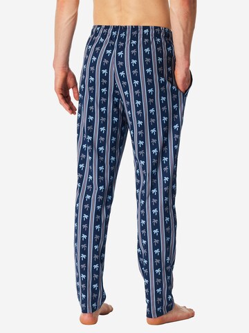 SCHIESSER Pyjamahose 'Mix Relax' in Blau