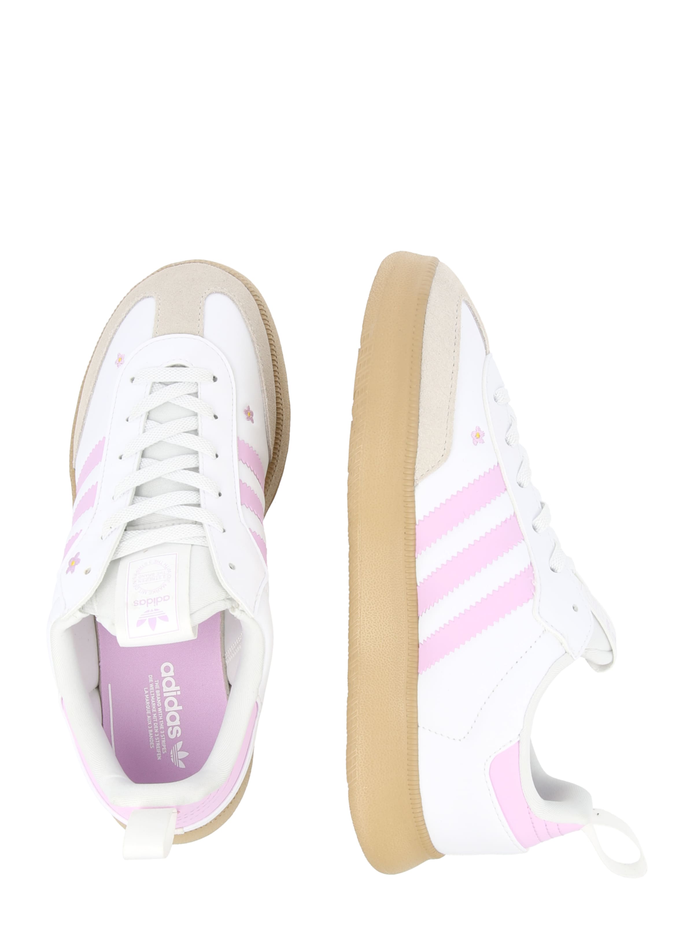 ADIDAS ORIGINALS Sneakersy 'SAMBA QUICKON' w kolorze biały