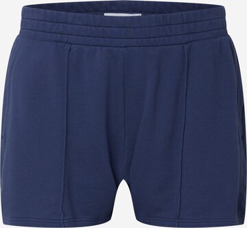 Tommy Jeans Curve tavaline Püksid, värv sinine: eest vaates