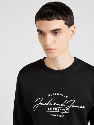 JACK & JONES Sweatshirt 'JJFERRIS' in Black