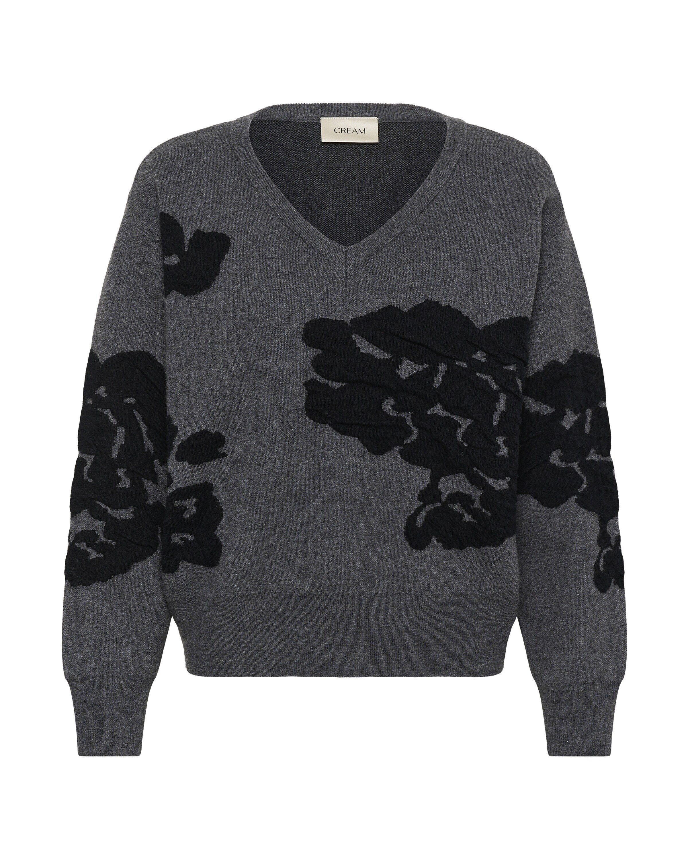 Cream Pullover i grå: forside