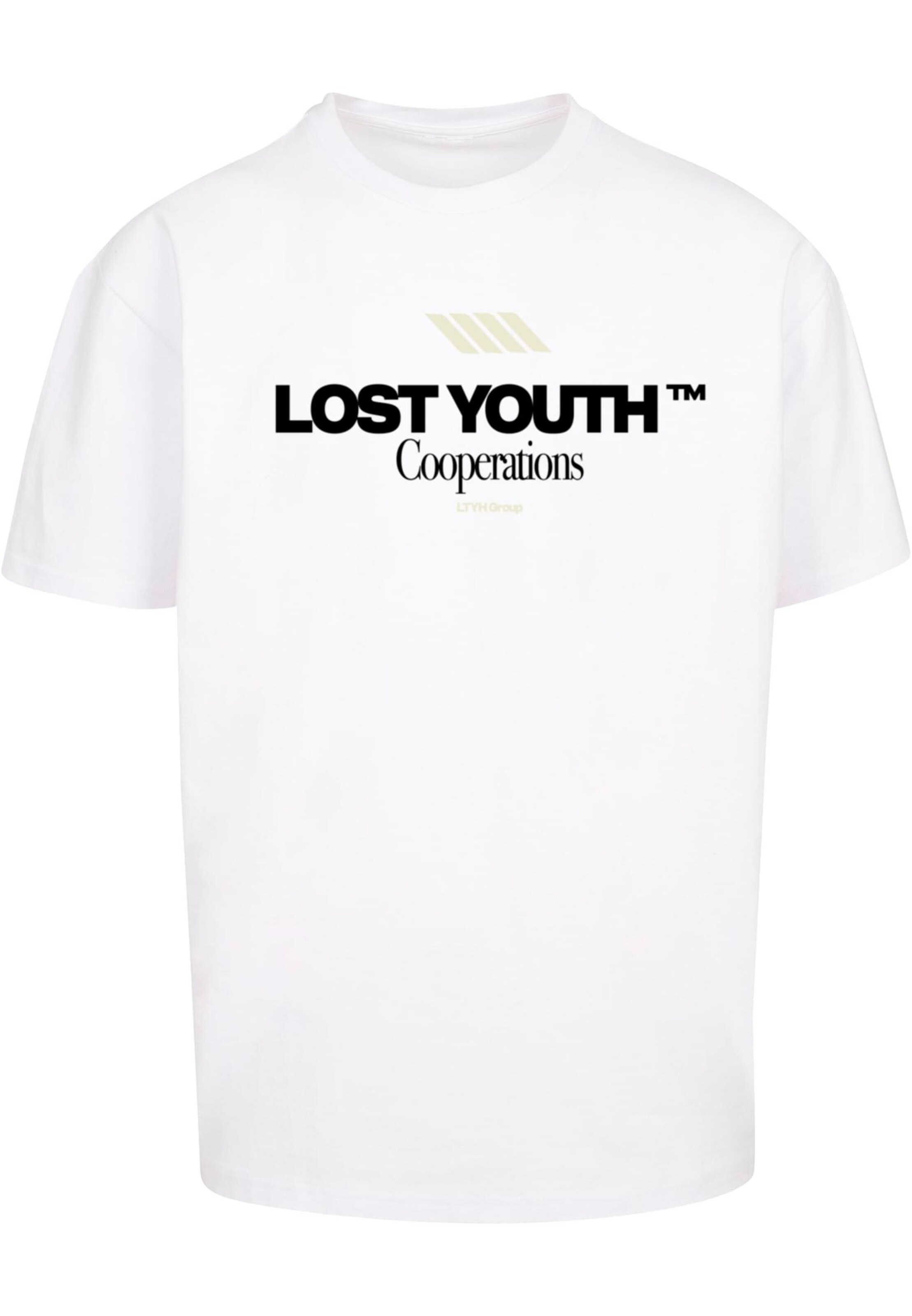Lost Youth - Camiseta en blanco: frente