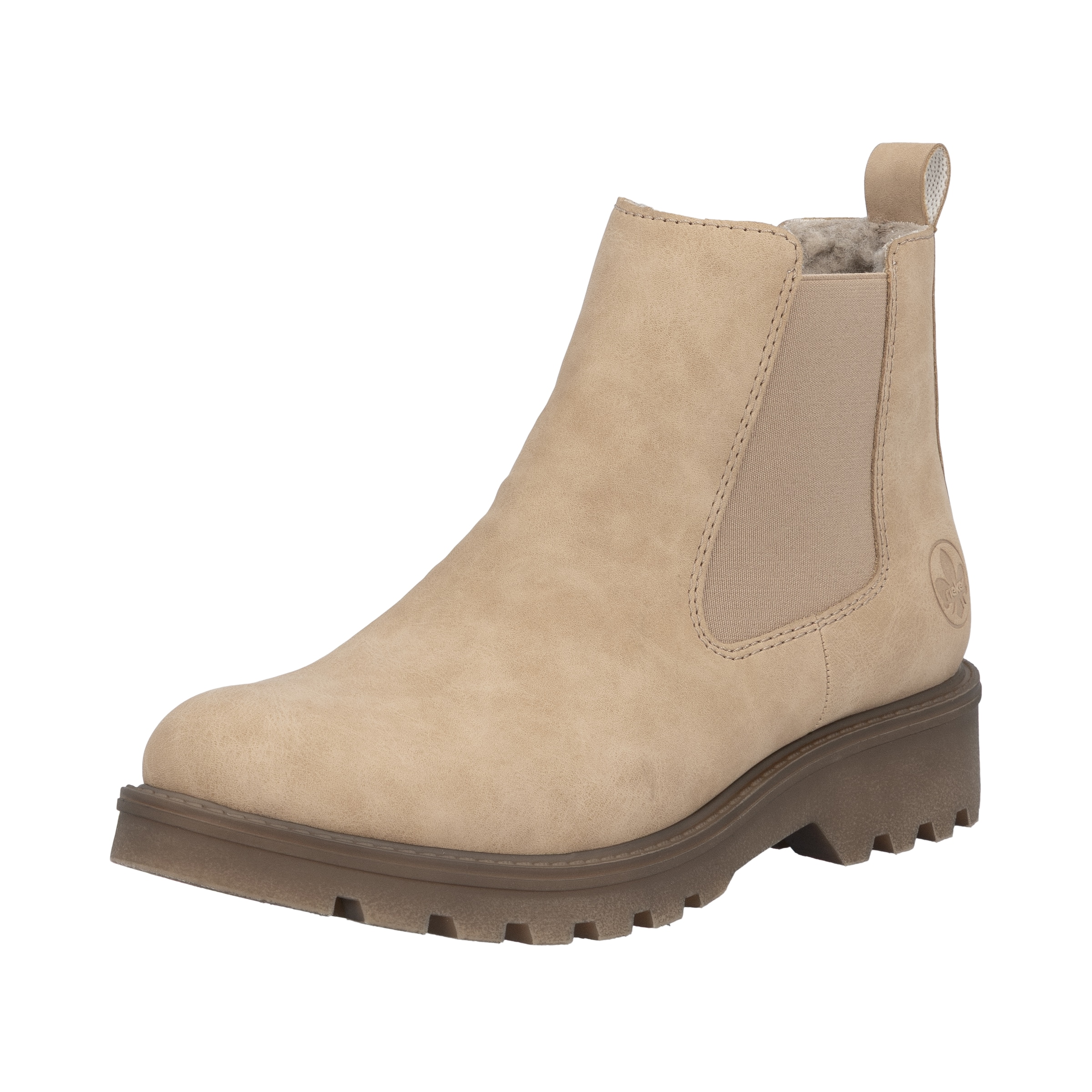 Rieker Stiefelette in Beige: Vorderseite