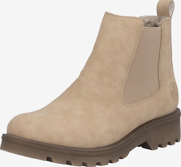 Rieker Stiefelette in Beige: Vorderseite