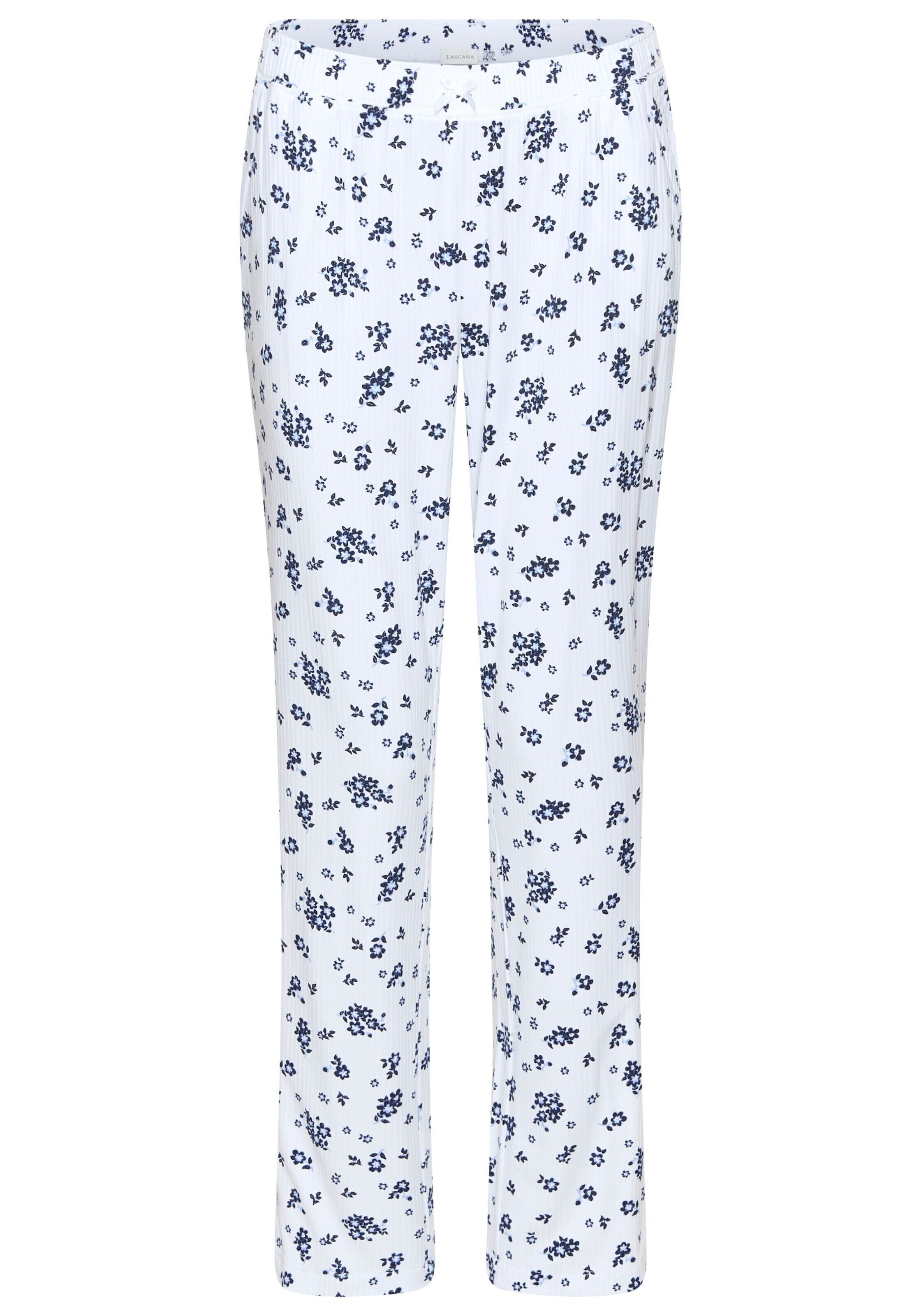 Pyjama LASCANA en blanc