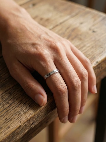 La Moda Me Ring 'Motivation - Sterling Silver Inspirational Ring'‌‌‌‌‌‌‌‌‌ in Silber