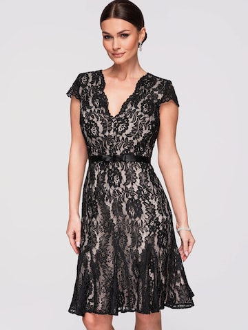Ombre Kleid‌‌‌‌ in Schwarz