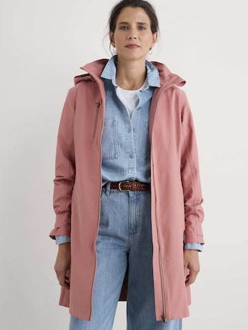 Seasalt Cornwall Tussenmantel in Roze: voorkant