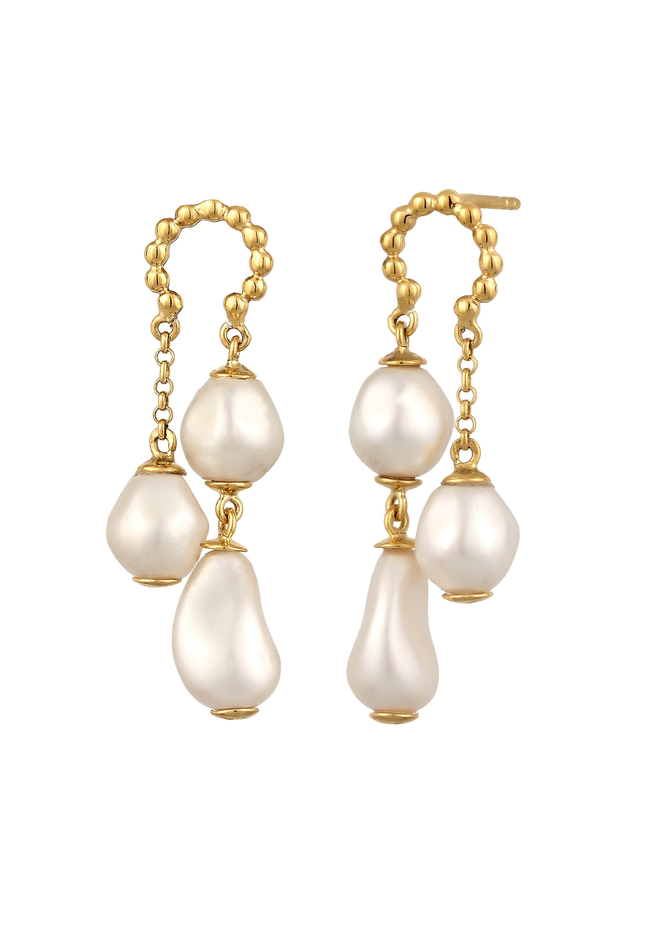 Boucles d'oreilles ELLI PREMIUM en or : devant