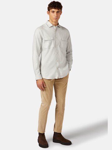 Boggi Milano Regular Fit Hemd in Grau