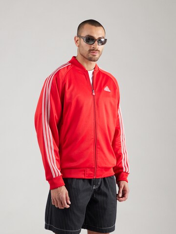 Hanorac de la ADIDAS ORIGINALS pe roșu: față