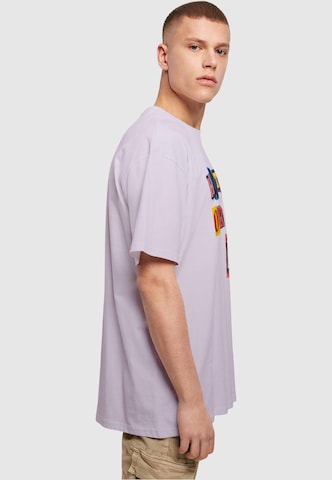 MT Upscale Shirt 'Hate it or Love it' in Purple