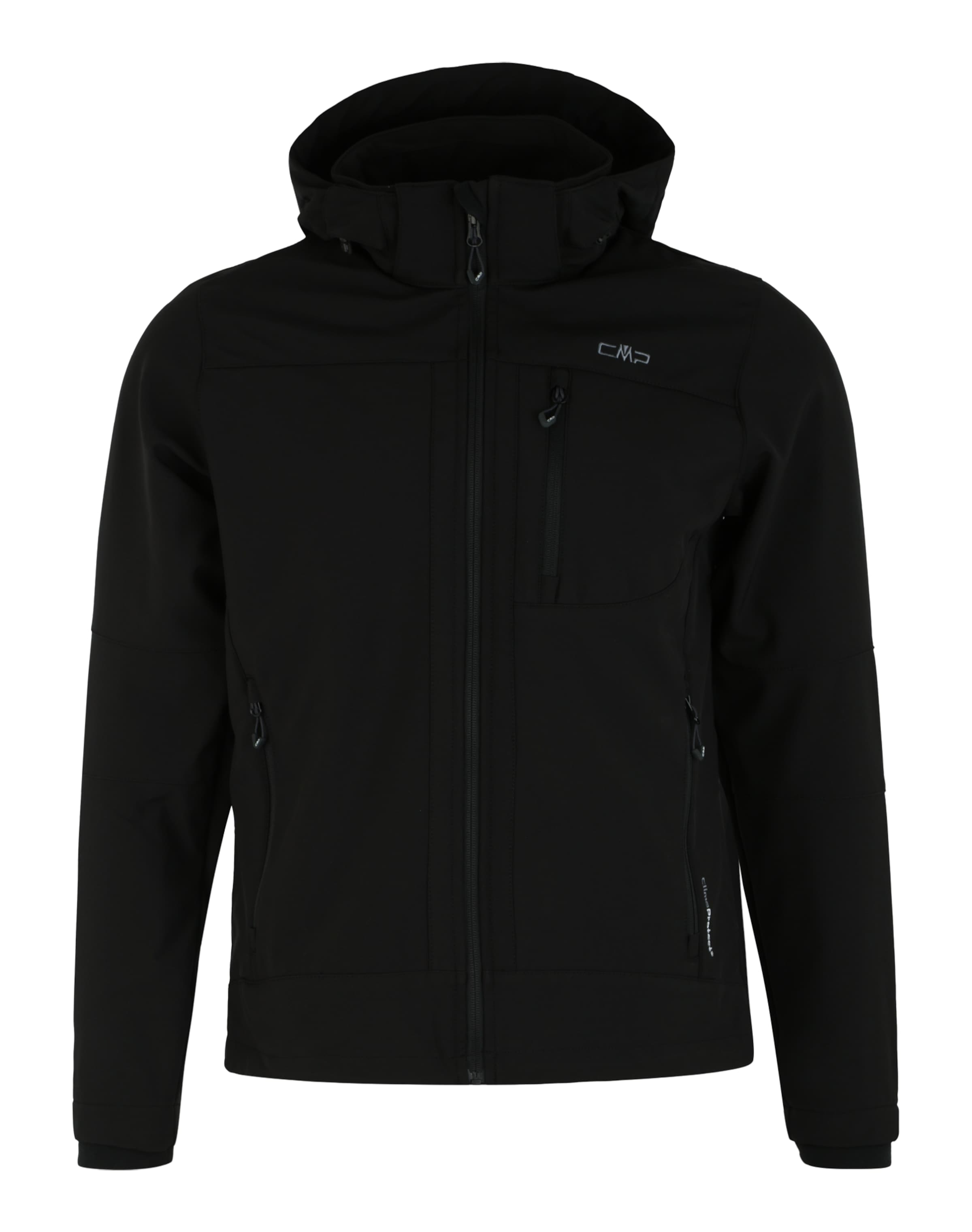 Veste outdoor CMP en noir : devant