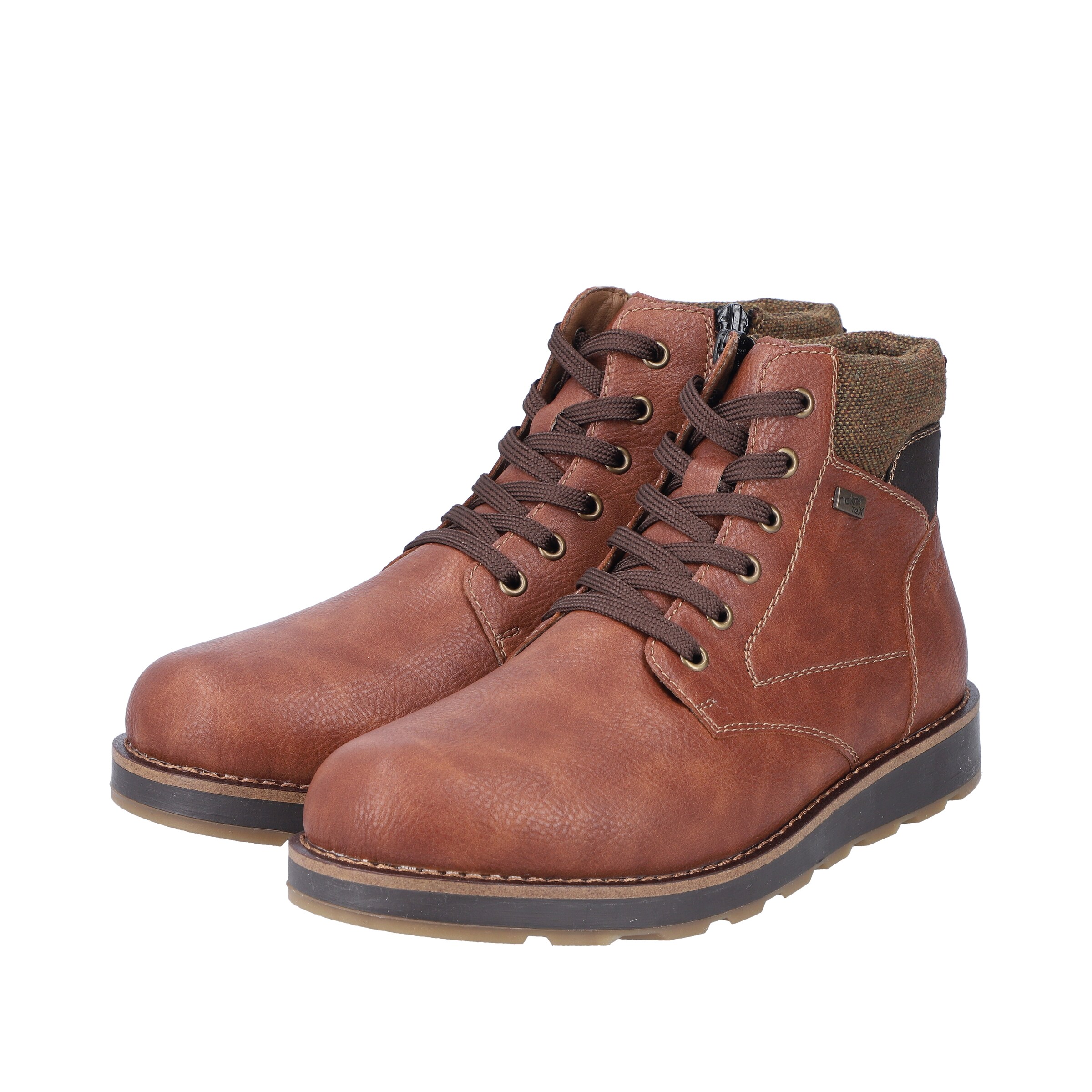 Rieker Lace-Up Boots '30040' in Brown