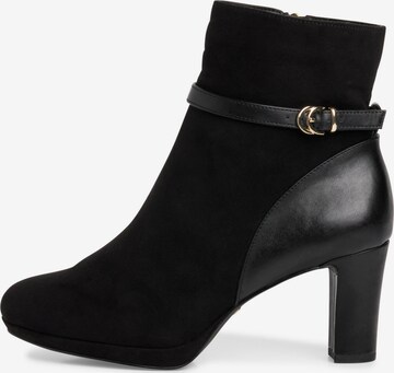 TAMARIS Ankle Boots in Black