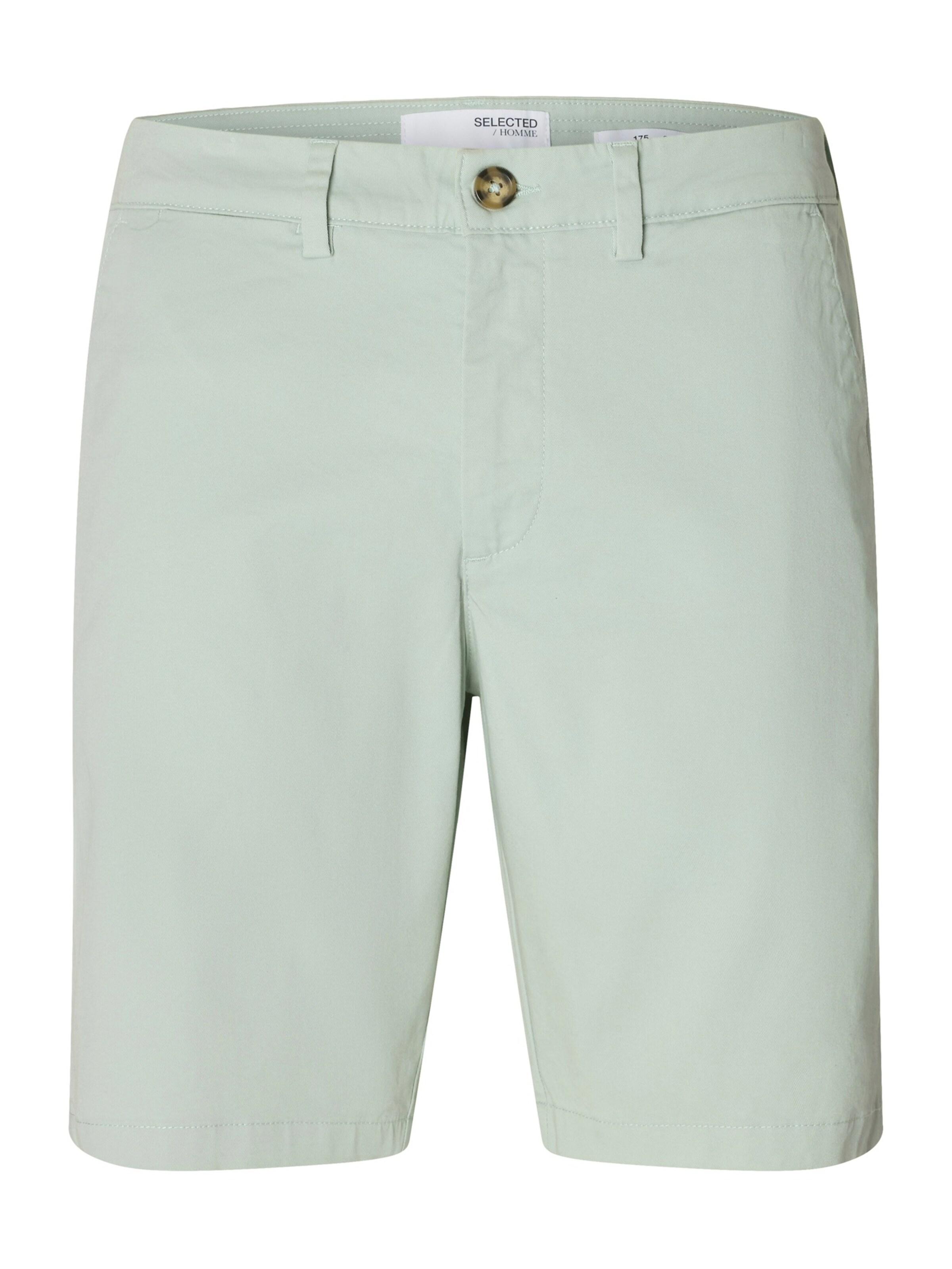Pantalon chino 'SLHMILES' SELECTED en bleu : devant