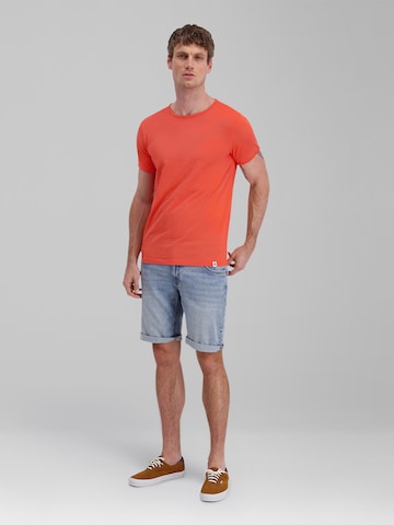 TIMEZONE Shirt 'Ripped' in Orange