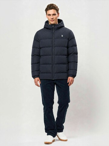 U.S. POLO ASSN. Winter jacket ' UMHenrik ' in Blue