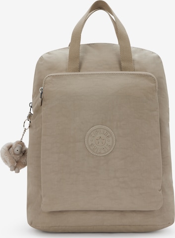 Sac à dos 'Kazuki' KIPLING en beige : devant