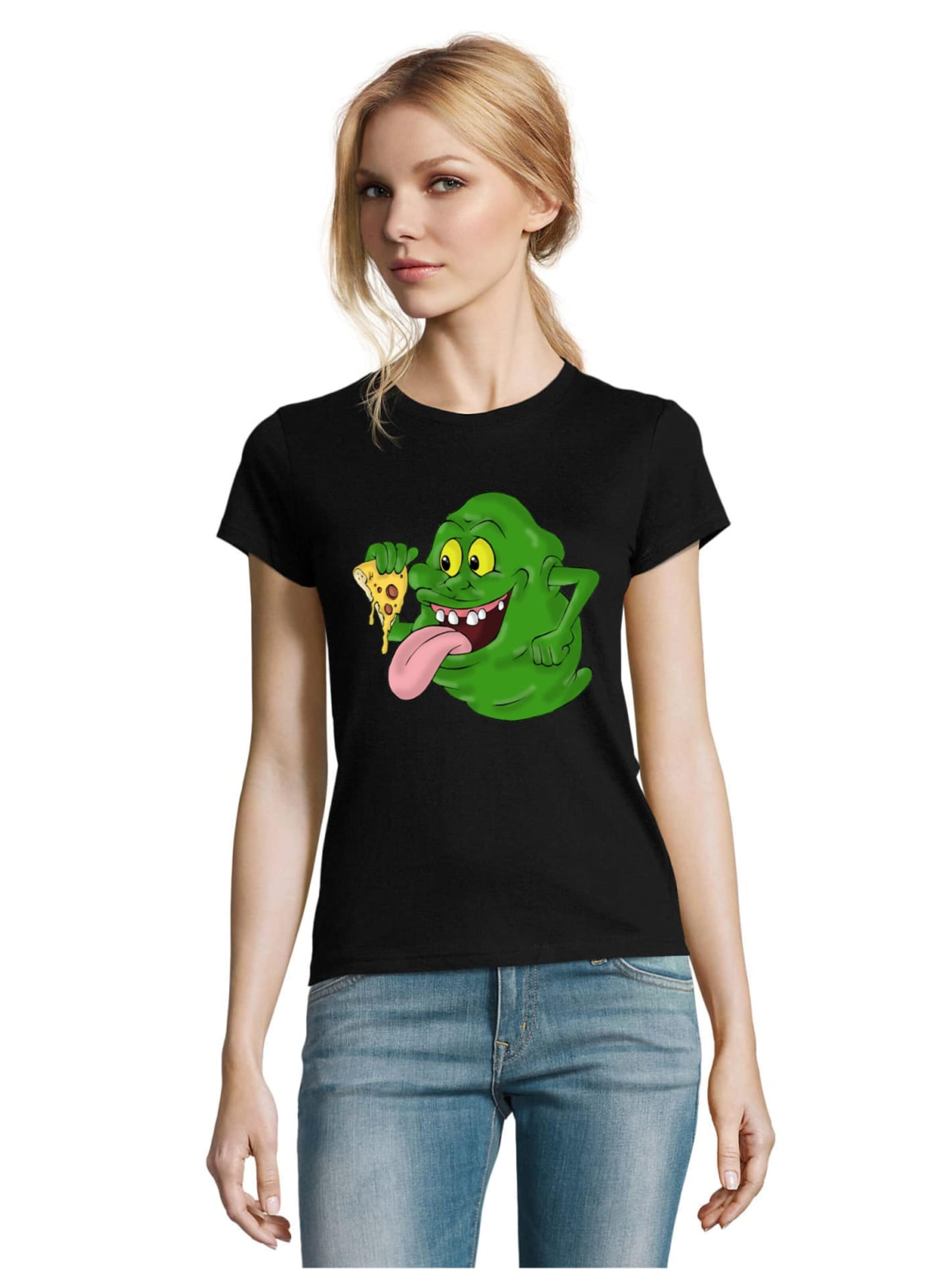 Blondie & Brownie Shirt 'Slimer' in Black: front