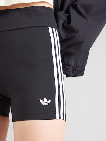ADIDAS ORIGINALS Skinny Παντελόνι σε μαύρο