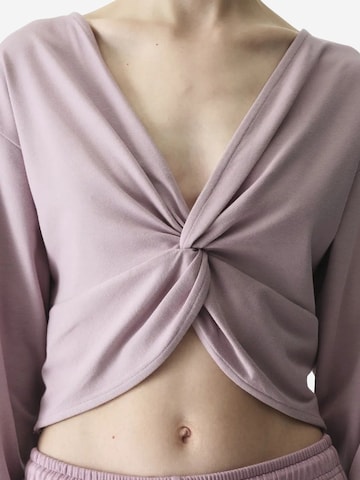 Penti Bluzka sportowa 'Sweatshirts' w kolorze fioletowy