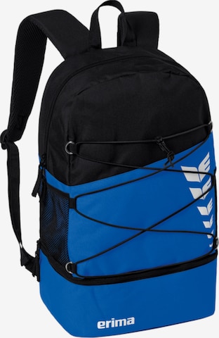 ERIMA Sports Backpack in Blue: front