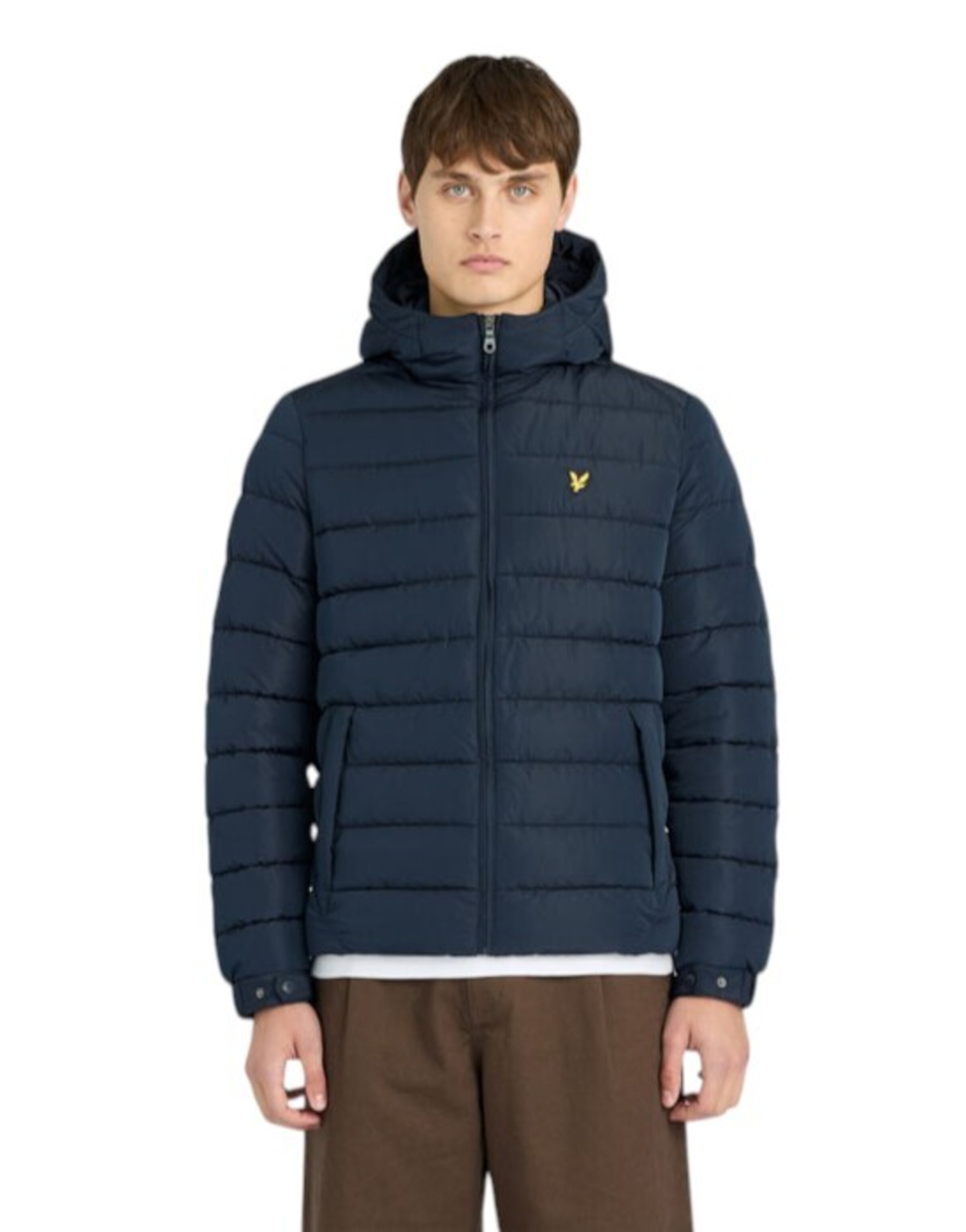 Veste d’hiver Lyle & Scott en bleu : devant