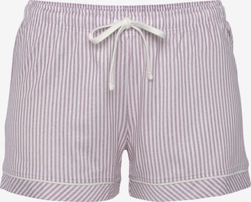 s.Oliver - Calças de pijama em roxo: frente