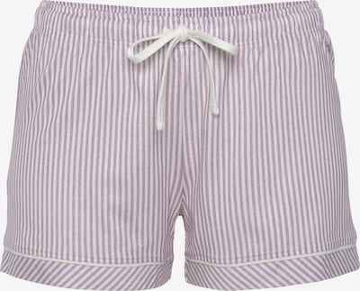 s.Oliver Pyjamashorts in orchidee / weiß, Produktansicht