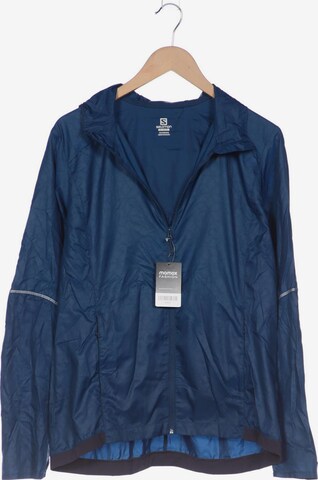 SALOMON Jacket & Coat in XL in Blue: front