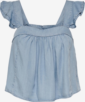 ONLY Bluse 'Boho' i blå: forside