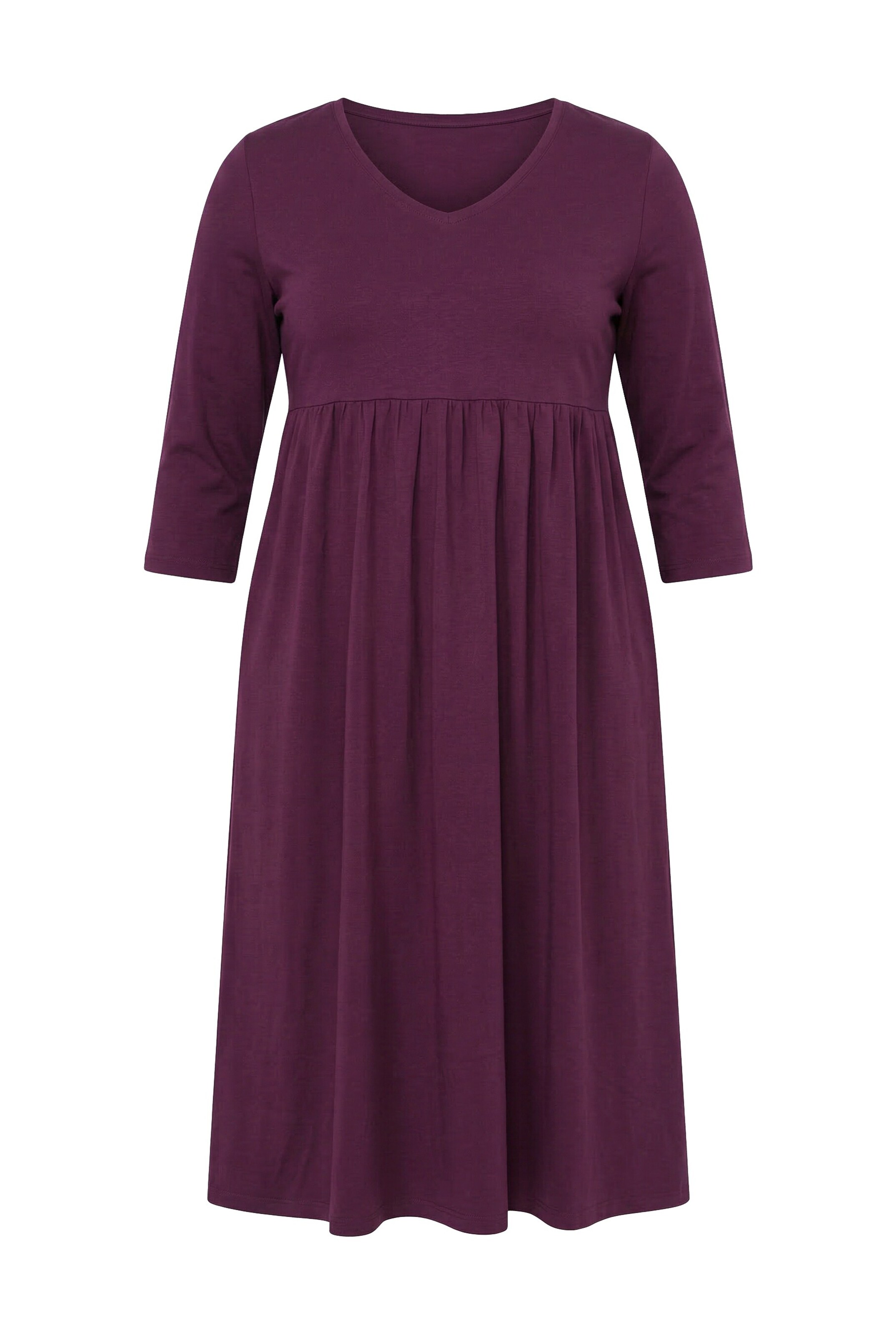 Ulla Popken Dress in Purple: front