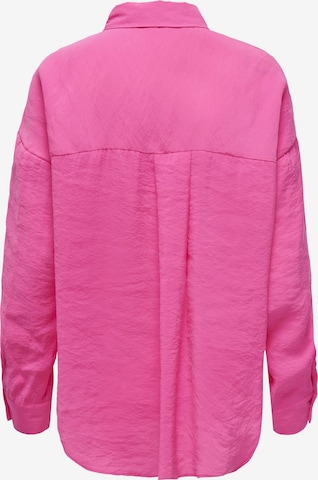 ONLY Bluse 'IRIS' i pink