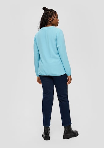 TRIANGLE Blouse in Blauw