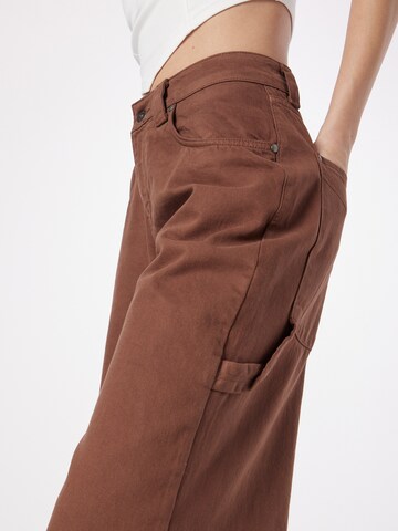 The Ragged Priest Wide Leg Jeans 'SWEEPER' in Braun