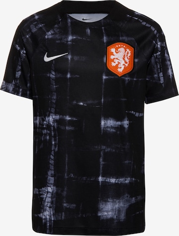 T-Shirt fonctionnel 'Niederlande Pre-Match' NIKE en noir : devant