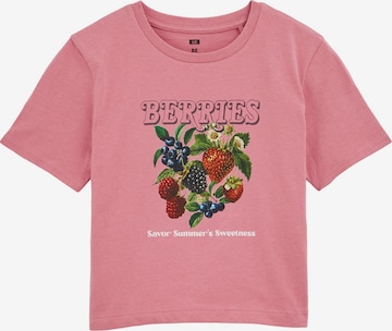 rožinė WE Fashion Marškinėliai: priekis