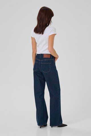 My Essential Wardrobe Wide Leg Jeans 'Karli 139' i blå